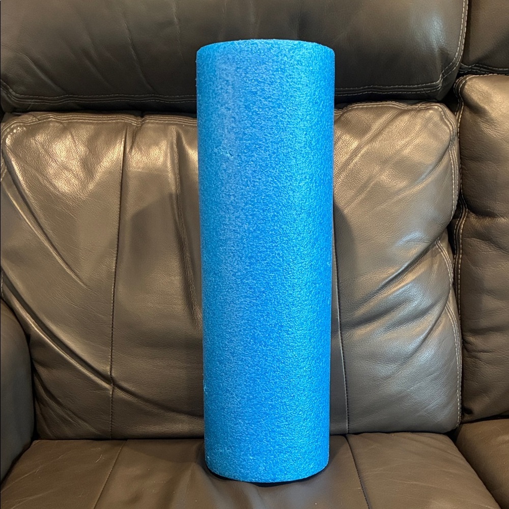 High Density Blue Foam Roller for rolling out those sore muscles